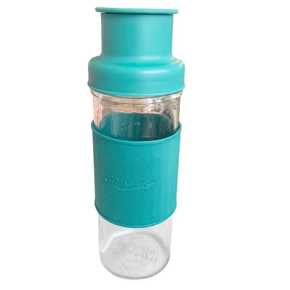 Anthropologie MasonTops Mason Jar Glass Cocktail Shaker 20 oz NWOT